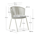 Porto Patio Chair | Grey