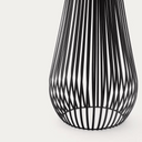 Reiba Patio Solar Floor Lamp | Charcoal