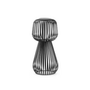 Reiba Patio Solar Table Lamp | Charcoal