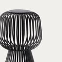 Reiba Patio Solar Table Lamp | Charcoal