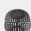 Reiba Patio Solar Table Lamp | Charcoal