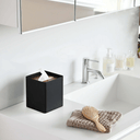 Rin Square Tissue Box Holder | Black