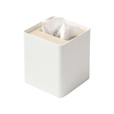 Rin Square Tissue Box Holder | White