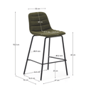 Romy Bench Barstool | Green