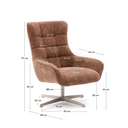 Rose Armchair | Claystone