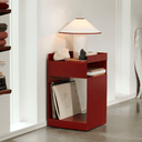 Rotate Side Table | Merlot Red
