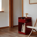 Rotate Side Table | Merlot Red
