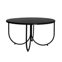 Rotoiti Patio Coffee Table SS | Black