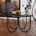 Rotoiti Patio Coffee Table SS | Black