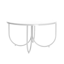 Rotoiti Patio Coffee Table SS | White