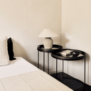 Round Tray Side Table Nesting Set