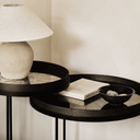 Round Tray Side Table Nesting Set