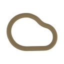 Rund Curve Trivet LG | Khaki