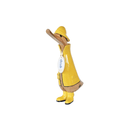 Duckling Raincoats Sculpture | Yellow