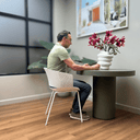 Razona Patio Chair | White