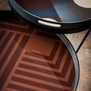Round Tray Side Table Nesting Set
