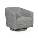 Ryan Swivel Armchair | Tweed