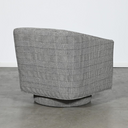 Ryan Swivel Armchair | Tweed