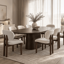 Saki Dining Table | Smoked Ash