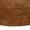 Sandringham Round Rug | Pecan