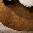 OLD Sandringham Round Rug | Pecan