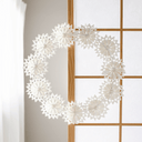 Scandinavian Paper Star Wreath