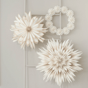Scandinavian Paper Star Wreath