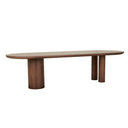 Seb Oval Dining Table | Walnut