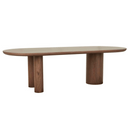 Seb Oval Dining Table | Walnut