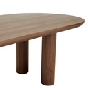 Seb Oval Dining Table | Walnut