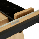 Seb Pebble Extension Dining Table | Oak