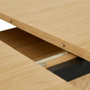 Seb Pebble Extension Dining Table | Oak