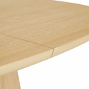 Seb Pebble Extension Dining Table | Oak