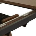 Seb Pebble Extension Dining Table | Walnut