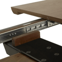 Seb Pebble Extension Dining Table | Walnut