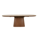 Seb Pebble Extension Dining Table | Walnut