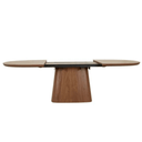 Seb Pebble Extension Dining Table | Walnut