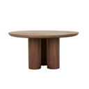 Seb Round Dining Table | Walnut
