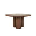 Seb Round Dining Table | Walnut