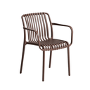 Shio Stackable Patio Chair | Brown