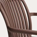 Shio Stackable Patio Chair | Brown