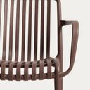 Shio Stackable Patio Chair | Brown