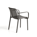 Shio Stackable Patio Chair | Graphite