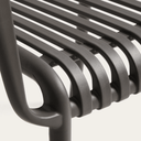 Shio Stackable Patio Chair | Graphite
