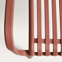 Shio Stackable Patio Chair | Terracotta
