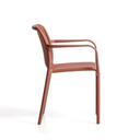 Shio Stackable Patio Chair | Terracotta