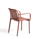 Shio Stackable Patio Chair | Terracotta