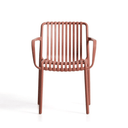 Shio Stackable Patio Chair | Terracotta