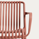 Shio Stackable Patio Chair | Terracotta