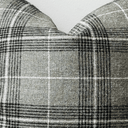 Sky Fall Plaid Cushion | Highland Green